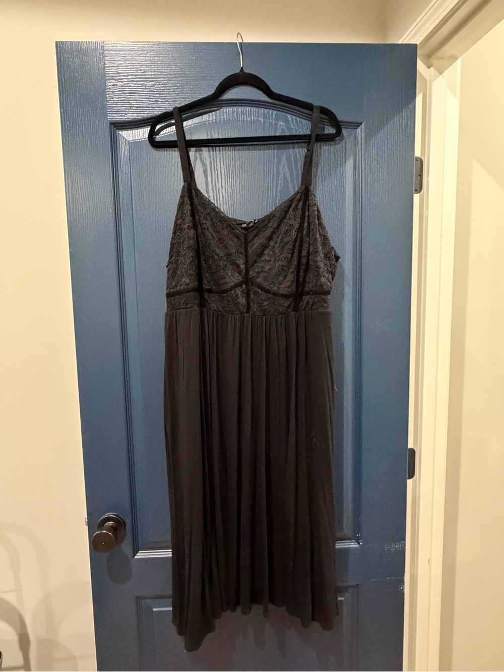 torrid Black Lace Bodice Midi Dress